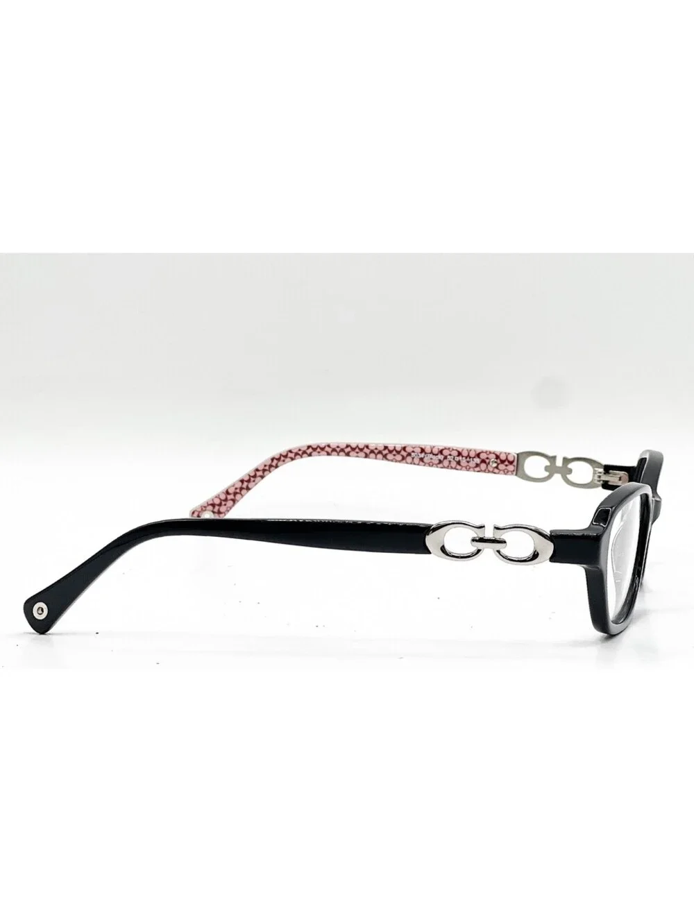 Coach Hc 6017 5034 Polished Black Authentic Eyeglasses 52-15-135